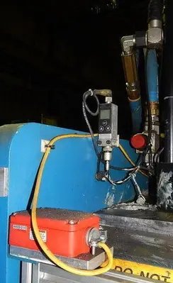 90 Ton FARGER & JOOSTEN MULTIPOWER Air/Oil Press