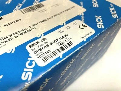 NEW SICK INCREMENTAL ENCODER, 6-SIGNAL CHANNELS, 1037166