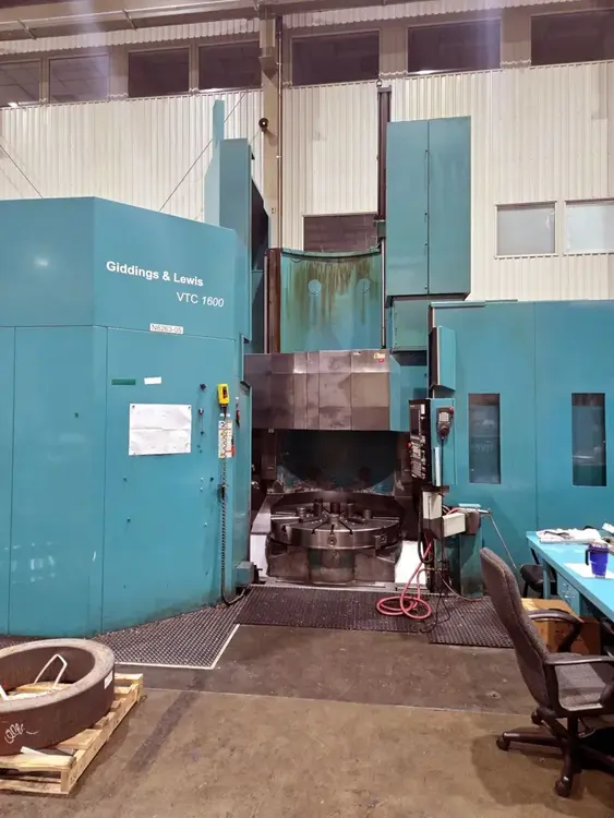 New | in-Stock GIDDINGS & LEWIS VTC 1600 Vertical Boring Mills (incld VTL) Illinois US | Blackout Equipment, LLC #799438