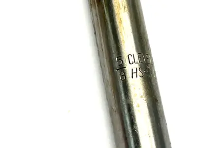 Cleveland Twist Drill C26351 5/8" Straight Shank Straight Flute Chucking Reamer - New Other