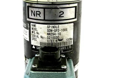 USED SANYO SDN-SP2-100S TORQUE SPINDLE SDNSP2100S