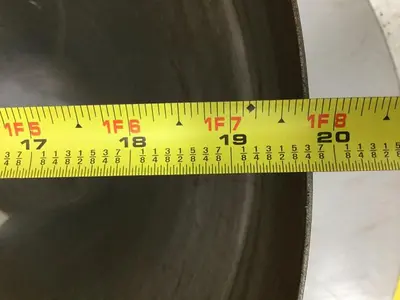 USED METAL FABRICATOR HOPPER