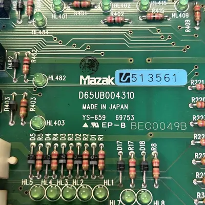 Used MAZAK D65UB004310 Industrial Controls Ohio US | Surplus Asset Holdings #1425576