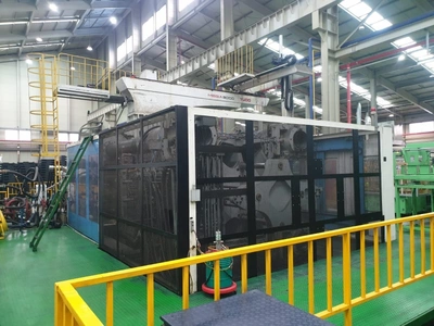 MITSUBISHI Heavy Duty Injection Molding Machine for Plastic Pallets, VIDEOS