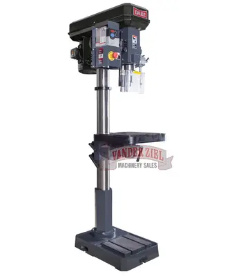 New | in-Stock DAKE SB-250V Heavy Duty & Sensitive Single Spindle Drills Michigan US | Vander Ziel Machinery Sales #480101