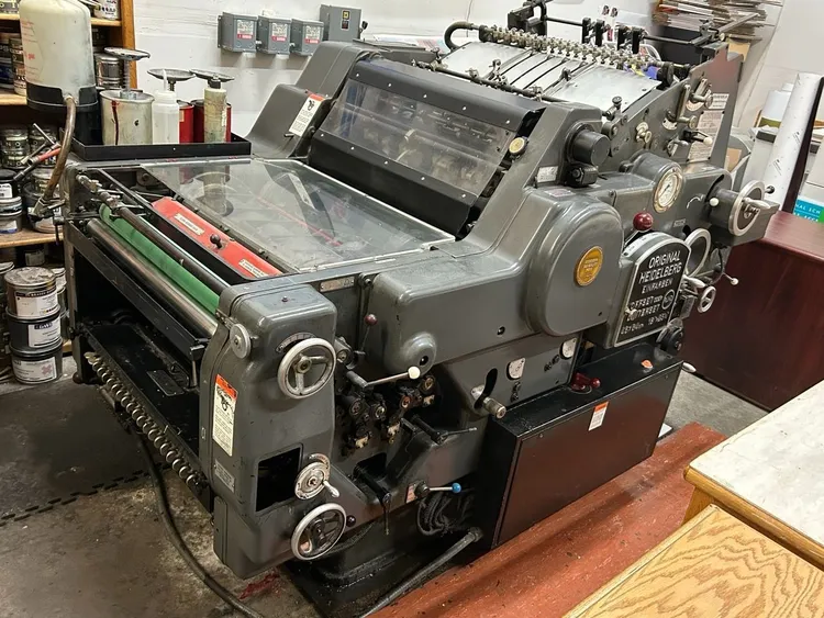 Used 1974 HEIDELBERG KORD 64 Die Cutters Maryland US | M3 Graphic Machinery #934303