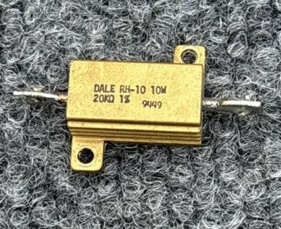 Used Dale RH-10 10W 20K Ohm Resistors California US | Davliegogo LLC #1706264