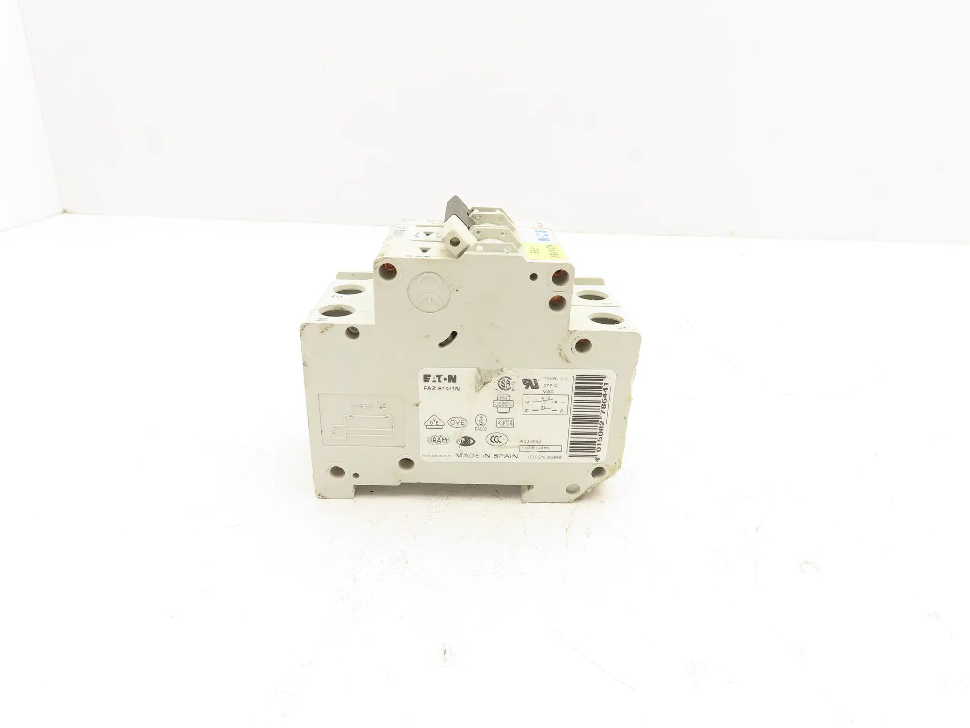 Eaton FAZ-B10/1N Miniature Circuit Breaker 2 Pole 10A