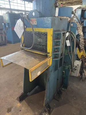 196 TON X 18” WIDTH X 1” FRANKLIN MODEL #B5196-20 AUTOMATIC HYDRAULIC SHEAR & PUNCH MACHINE: STOCK #23392