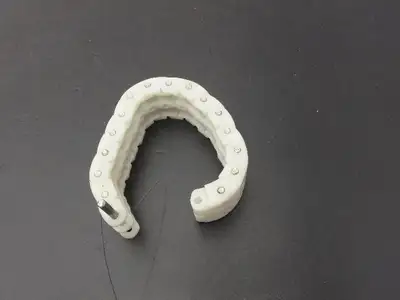 Morse N400 Delrin Plastic Coupling Sprocket Chain 16-Link 1-1/4" W 8.25" Long