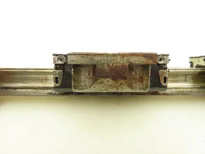Bosh Rexroth R165119420 Ball Car Linear Guide Carriage Blocks 15x252mm 10" Rail