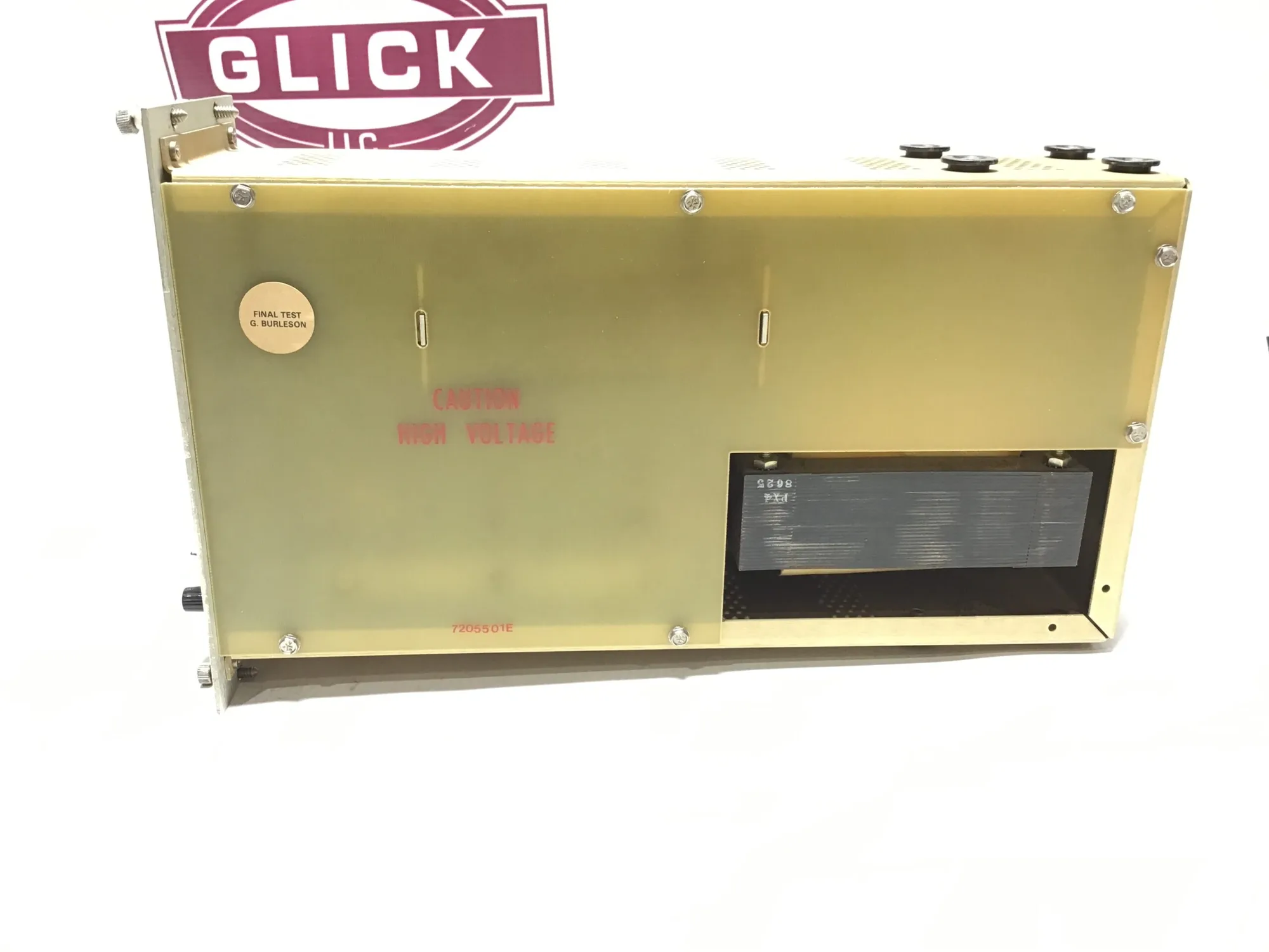 Bently Nevada S7200-R Power Supply 95-125VAC Cat No 72050
