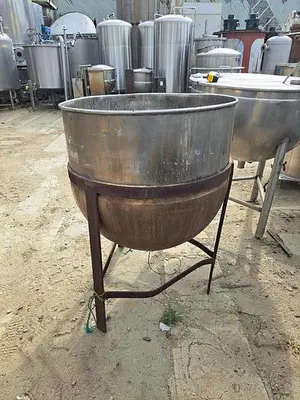 Kettle, 80 Gallon, S/st, Jkt, 40 PSI, Groen #S745331