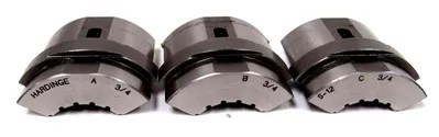 NEW HARDINGE S12 COLLET PADS 3/4"