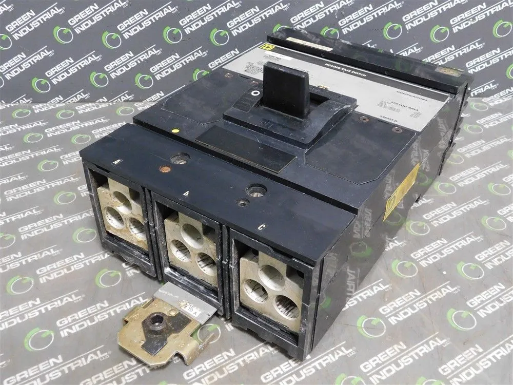 Square D MA36006 Molded Case Switch 600A 600VAC Series 2 Used
