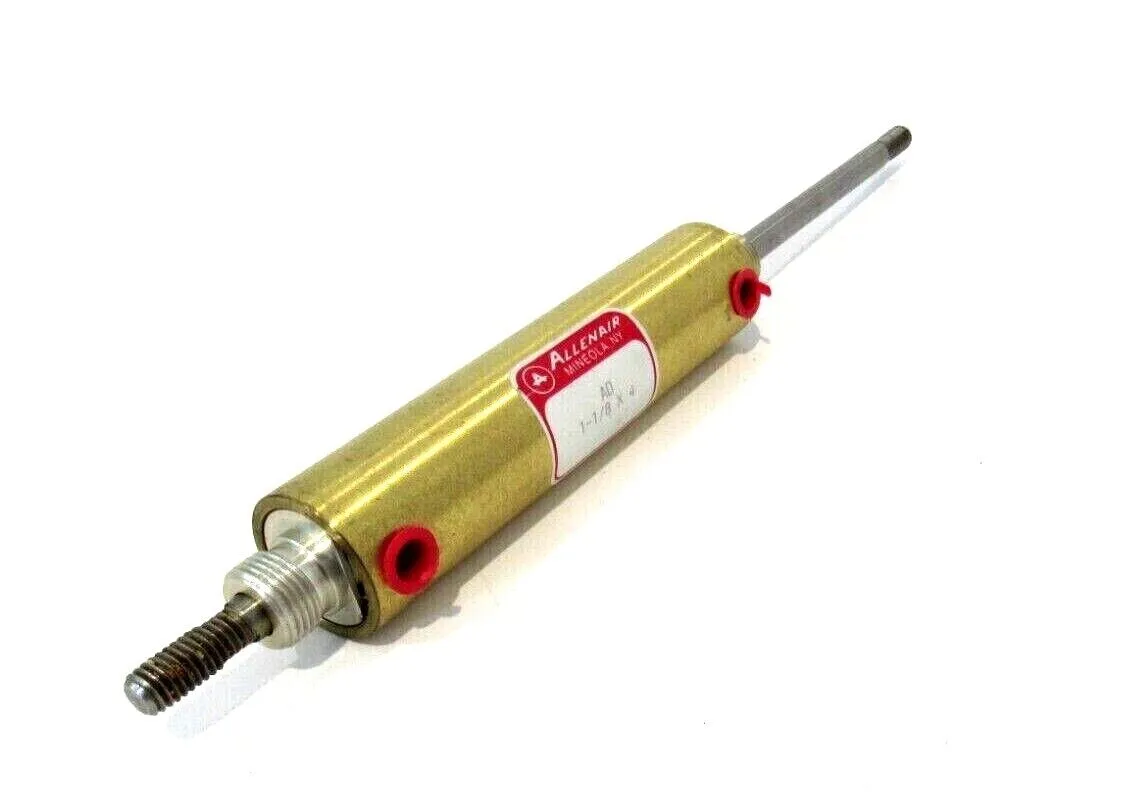 NEW ALLENAIR AD-1-1/8X4 PNEUMATIC CYLINDER AD118X4