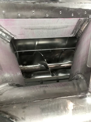 Krauss-Maffei HZ 125/3.2 SiD peeler centrifuge, 316SS.