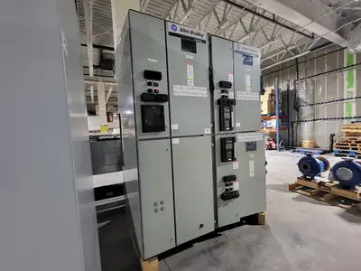 5kV/1200A Medium Voltage MCC Double Structure w/ Motor Protection Relays