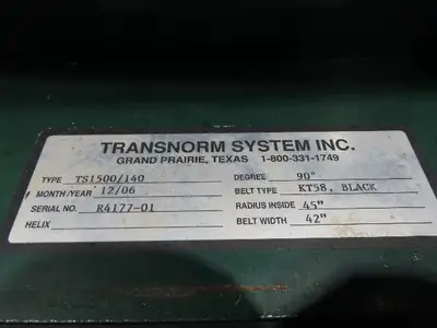 Used TRANSNORM _UNKNOWN_ Belt Conveyors | Arrow Industrial #561738