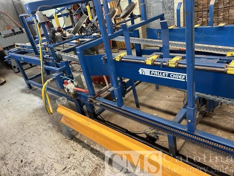 Used 2020 PALLET CHIEF PC II PALLET NAILER WITH STACKER Nailers North Carolina US | CAROLINA MACHINERY SALES #422113
