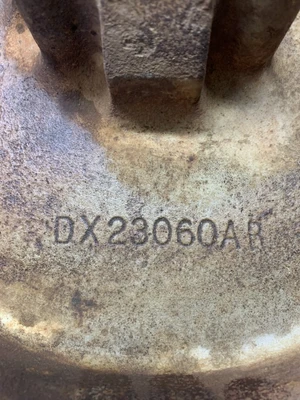 Durco 13" DI DX2306AB Rear Cover