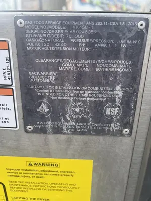 Used VULCAN 1VK45C-1 Cookers / Coolers / Fryers Florida US | BAM Discount Restaurant Equipment #1452332