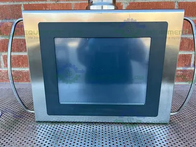 USED NEMATRON M1500T-24-NL TOUCH MONITOR 15", 24VDC W/ ENCLOSURE