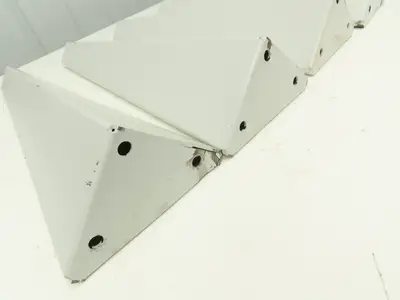 Omga Machine Base Table Legs 26-1/2" Long White Radial Arm Saw Set of 4