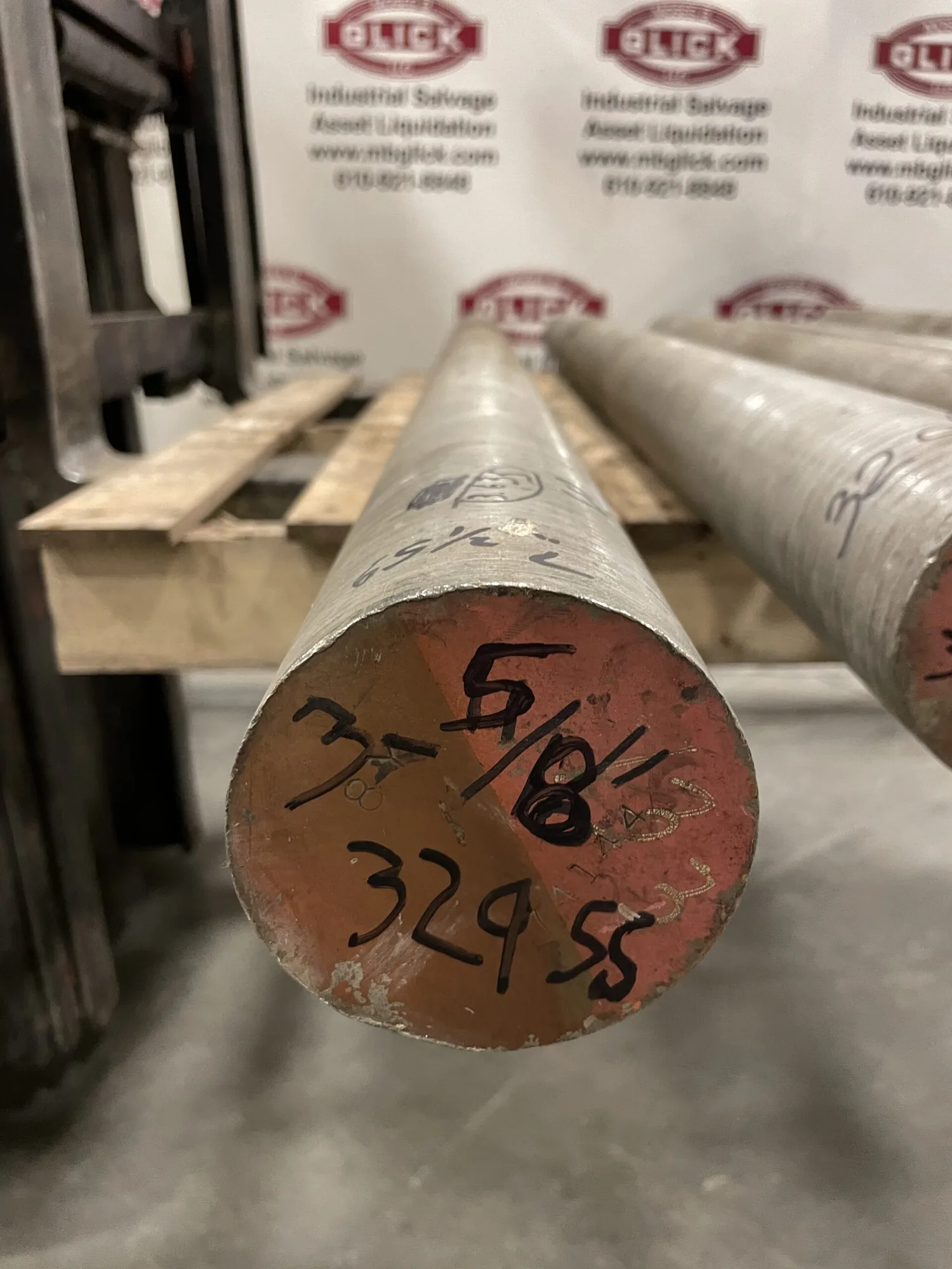 329 Stainless Steel Round Bar/Rod Stock 3-5/8” x 12” (+/-)