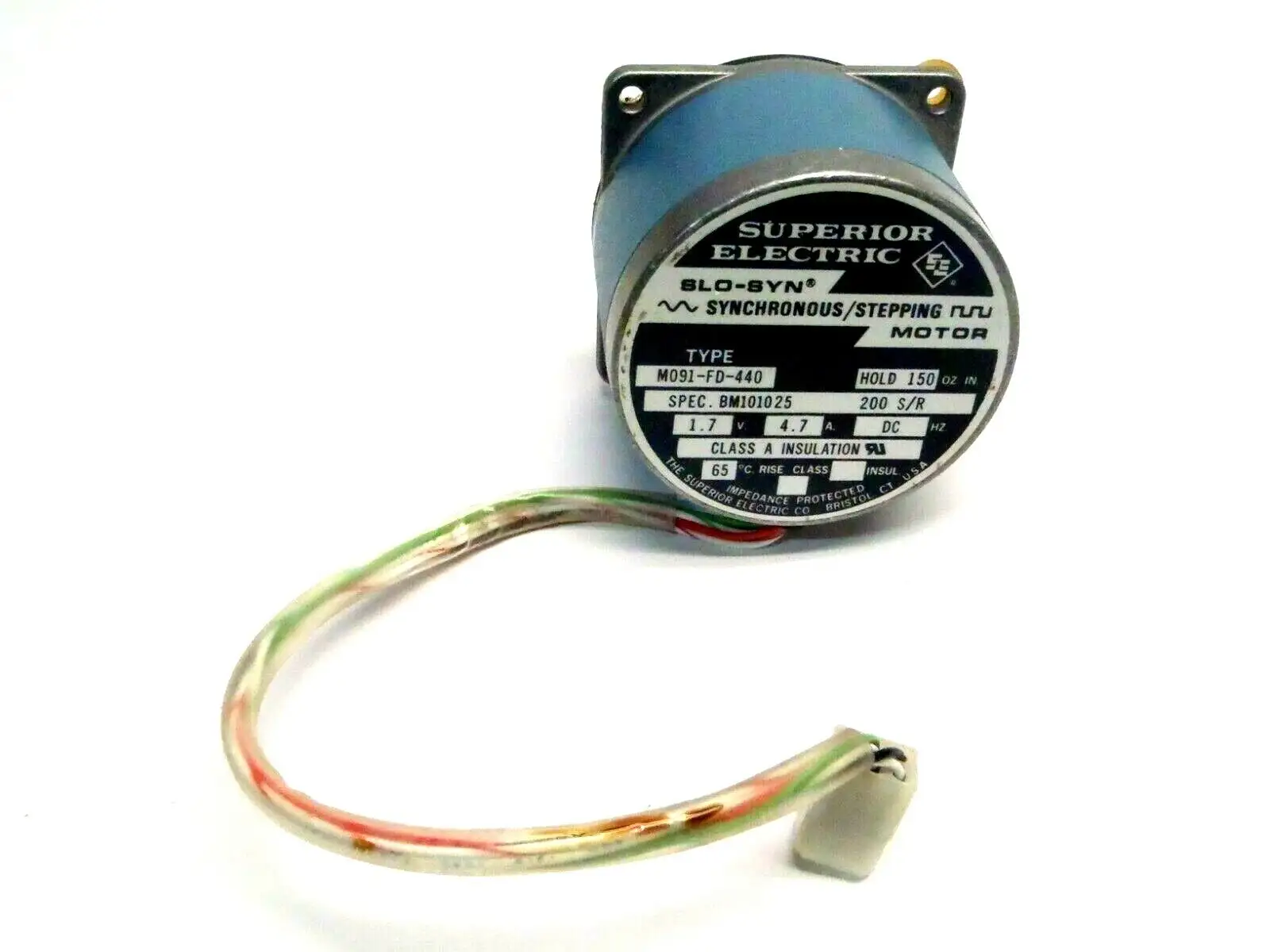 USED SUPERIOR ELECTRIC SYNCHRONOUS STEPPING MOTOR