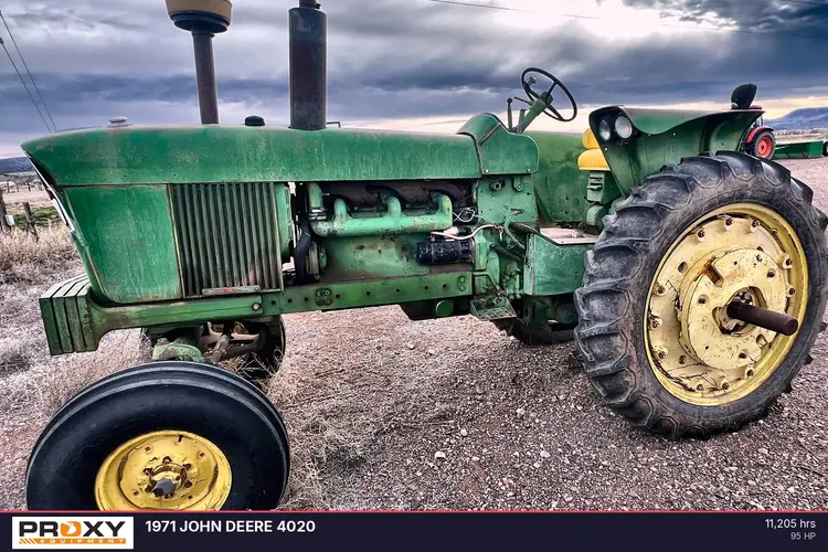 Used 1971 JOHN DEERE 4020 Tractors & Trailers Utah US | Proxy Equipment #1383048