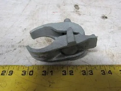 1-1/2" Conduit Pipe Tube Galvanized Malleable Iron Clamp Parallel Lot of 8