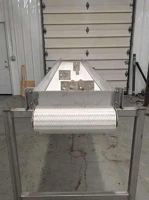 conveyor, stainless steel,