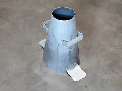 Slump Cone Metric 102708, 4" x 8"