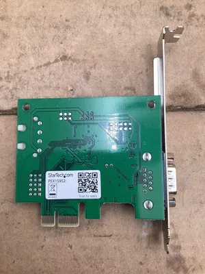 StarTech 1 Port Native PCI Express RS232; Serial Adapter Card PEX1S592 -NIB