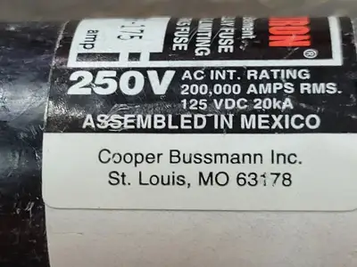 USED FUSETRON FRN-R-175