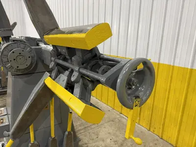 2500 LBS X 12" COOPER WEYMOUTH DOUBLE END PULL-OFF COIL REEL UNCOILER: STOCK #22618