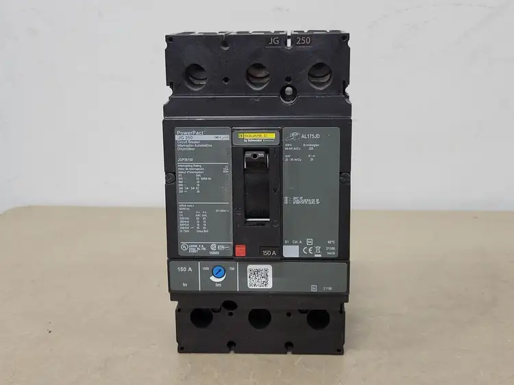 Used SQUARE D JGP36150 Switchgears British Columbia CA | Lenmark #239750