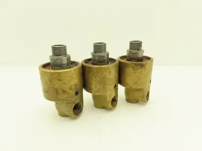 Deublin 257-098-135290 Rotary Union 1"UNS RH x 1/2"NPT  Lot of 3  *Bad Bearings*