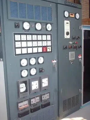 1,000 kW Hydro-Electric Generating System; MFG 1985 by Teledyne / Louis-Allis