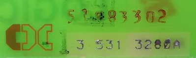 USED CINCINNATI MILACRON 3-531-3280A TIMER BOARD 35313280A