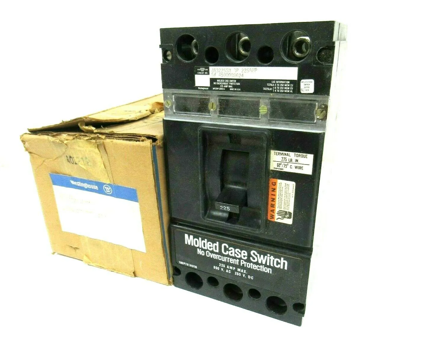 NEW WESTINGHOUSE JA3225SN CIRCUIT BREAKER 459D988G24