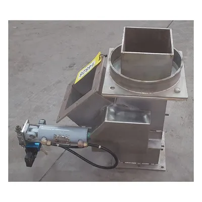 Used 6" Stainless Steel Diverter Valve