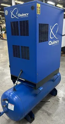 2006 QUINCY QGB 7.5 Rotary Screw & Sliding Vane Air Compressors | Midstate Machinery (7)