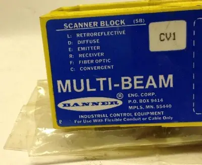 New | in-Stock BANNER ENGINEERING SBCV1 Industrial Controls Ohio US | Surplus Asset Holdings #1233779