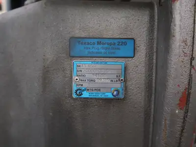 Table w/ Gearbox Motor and Belt Roller
