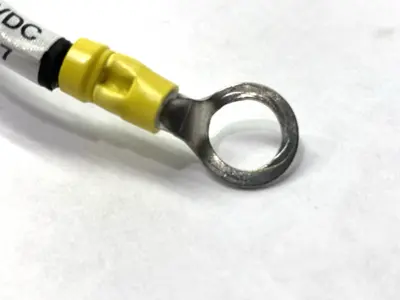 USED HARTING HAN HV MODULE W/ 09300060301 BULKHEAD MOUNT HOUSING