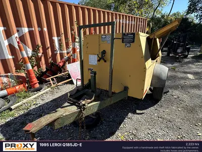 Used 1995 LEROI Q185JD-E Air Compressors, Portable Louisiana US | Proxy Equipment #1385256
