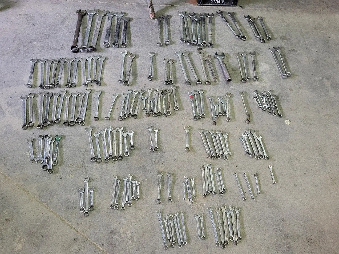 Assorted Wrench Collection