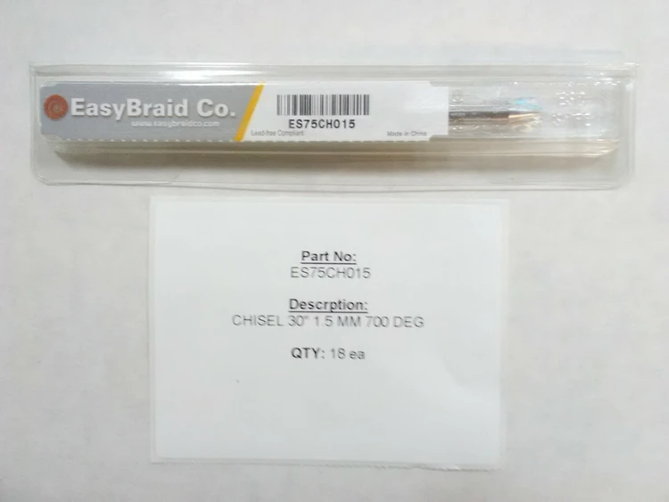 New | in-Stock Easybraid ES75CH015 Soldering Supplies Arizona US | ASSET CONVERSION SPECIALISTS, INC. #322030